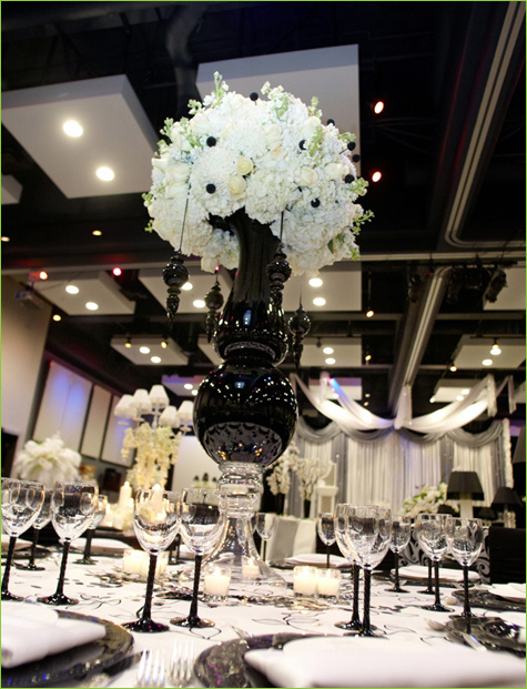 Published August 18 2010 in The Black White Wedding Part ThreeDecor 